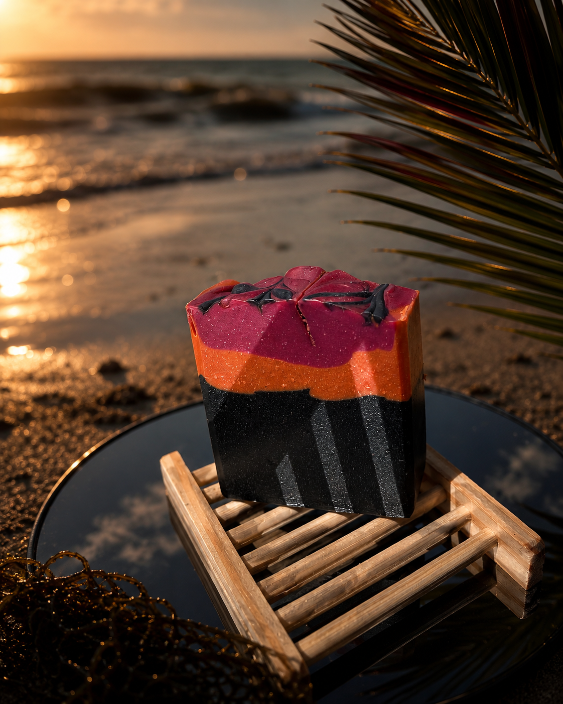 ELECTRIC SUNSET Artisan Handmade Soap — Spooky Summer Collection