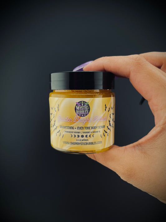 GLOW BRIGHT-Brightening + Even Tone Body Scrub ORGANIC