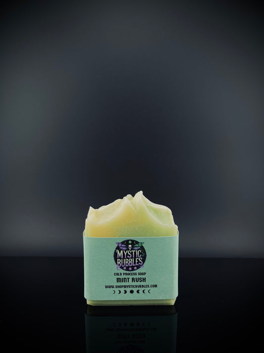 MINT RUSH- Menthol Crystals, Peppermint Essential Oil and Eucalyptus Essential Oil.