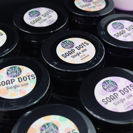 Soap Dots- Cold process soap, 1 dot = 1 wash