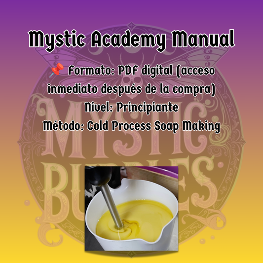 Manual de Jabón Artesanal desde Cero | 2 Recetas + SoapCalc (PDF Español)