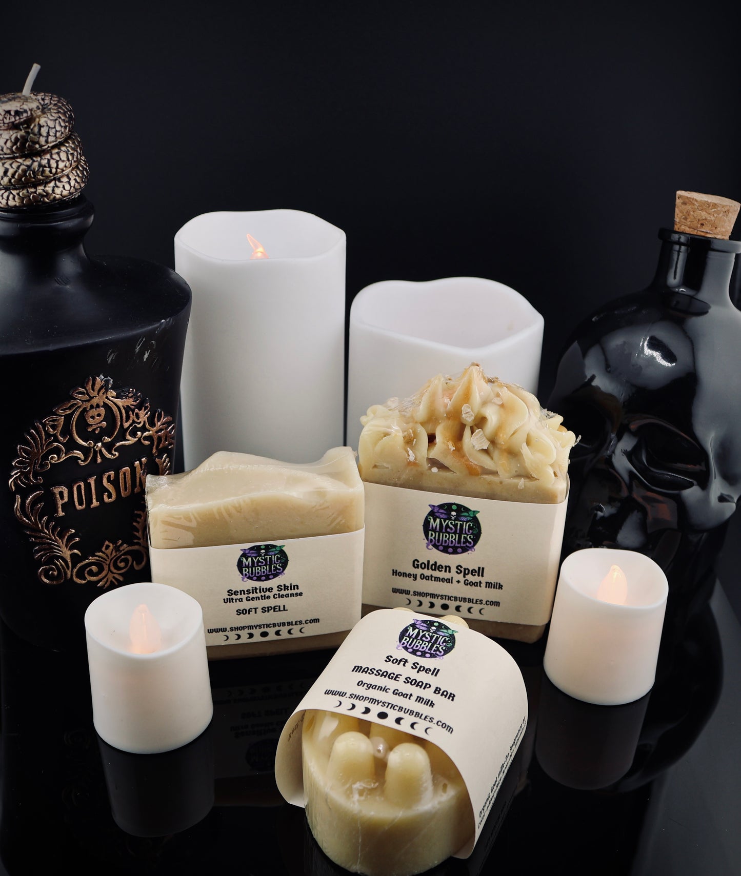 Fragrance-Free Goat Milk Soap Bundle +Free Soap Holder  LIMITED EDITION