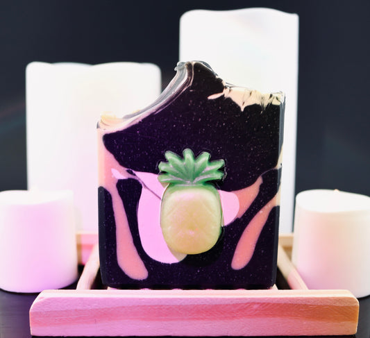 🍍 HAUNTED PARADISE Artisan Handmade Soap — Spooky Summer Collection