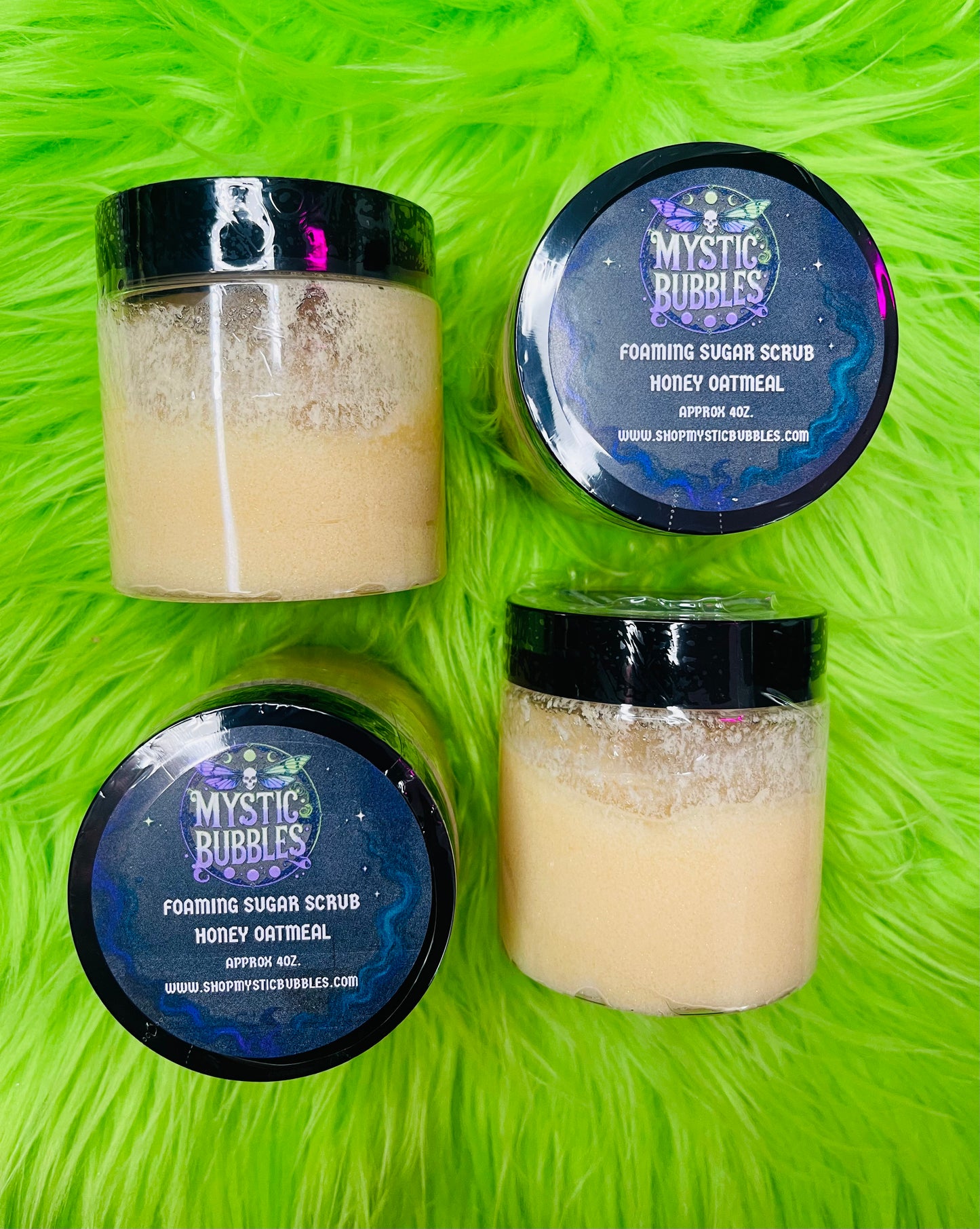 HONEY OATMEAL- FOAMING SUGAR SCRUB