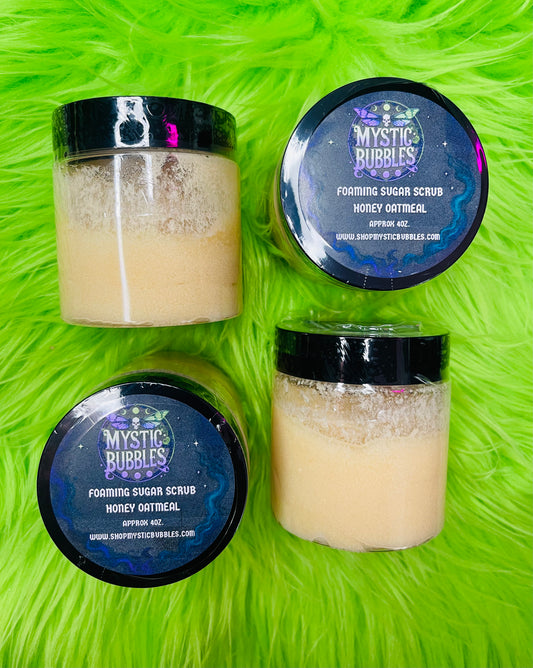 HONEY OATMEAL- FOAMING SUGAR SCRUB