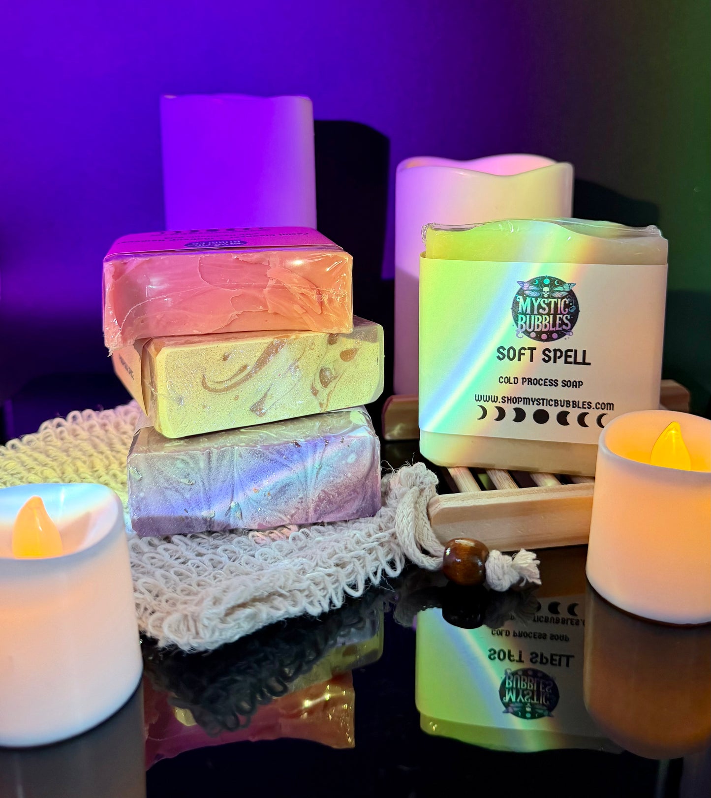 Build Your Own Ritual-4 FULL-SIZE ARTISAN SOAPS + 2 SOAP CARE ESSENTIALS