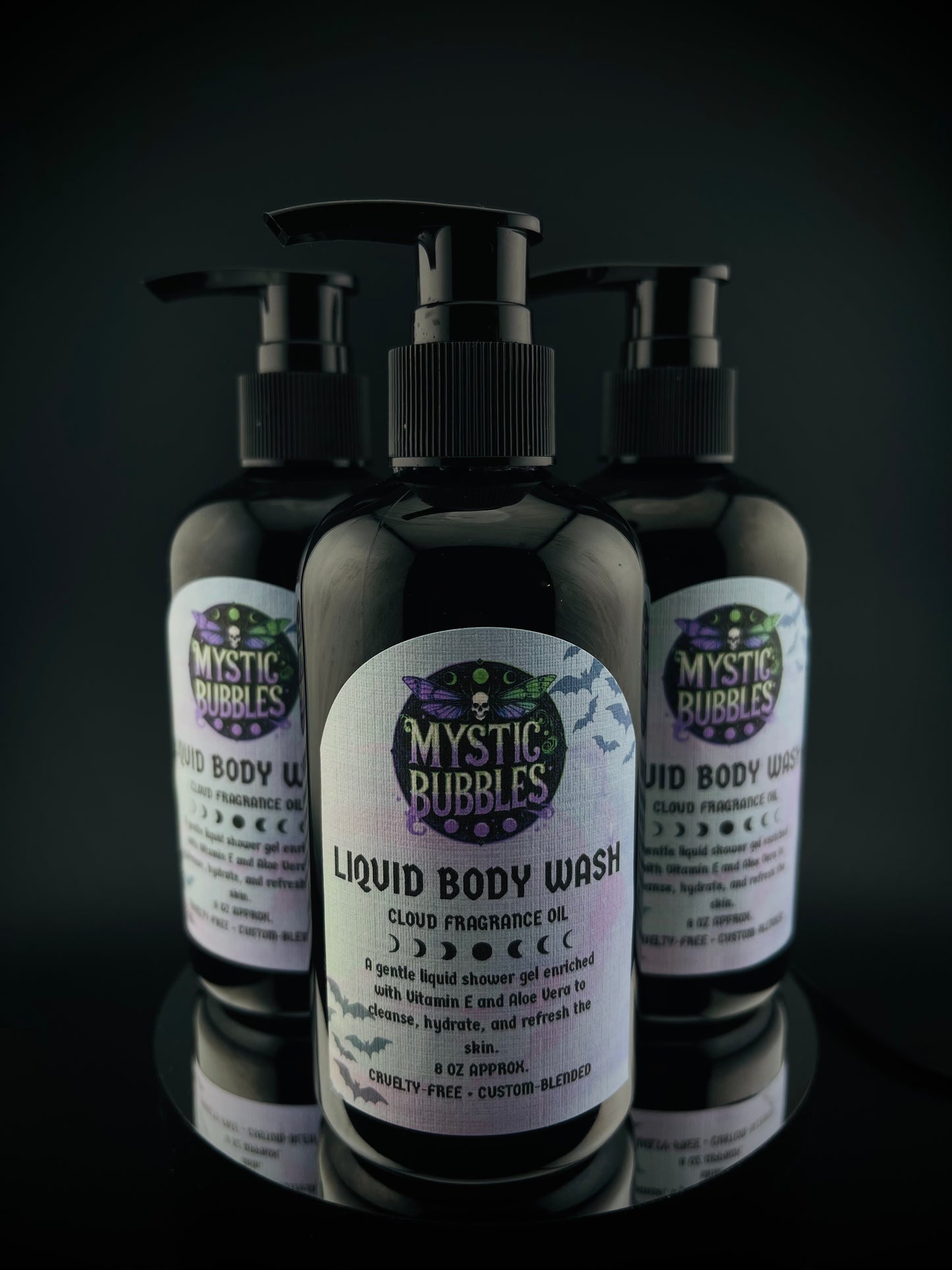 LIQUID BODY WASH- CLOUD FRAGRANCE (+ Sponge)