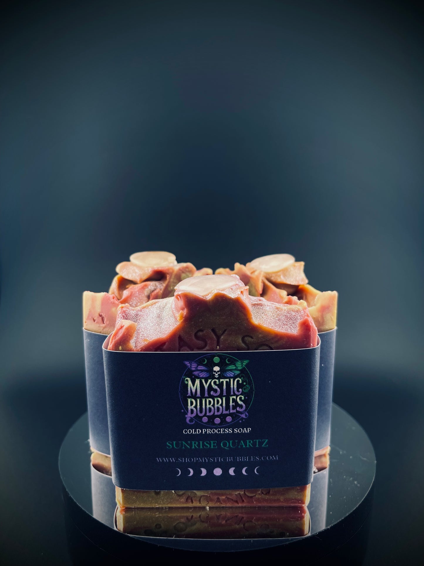 SUNRISE QUARTZ SOAP- Pink Sugar Fragance Oil.