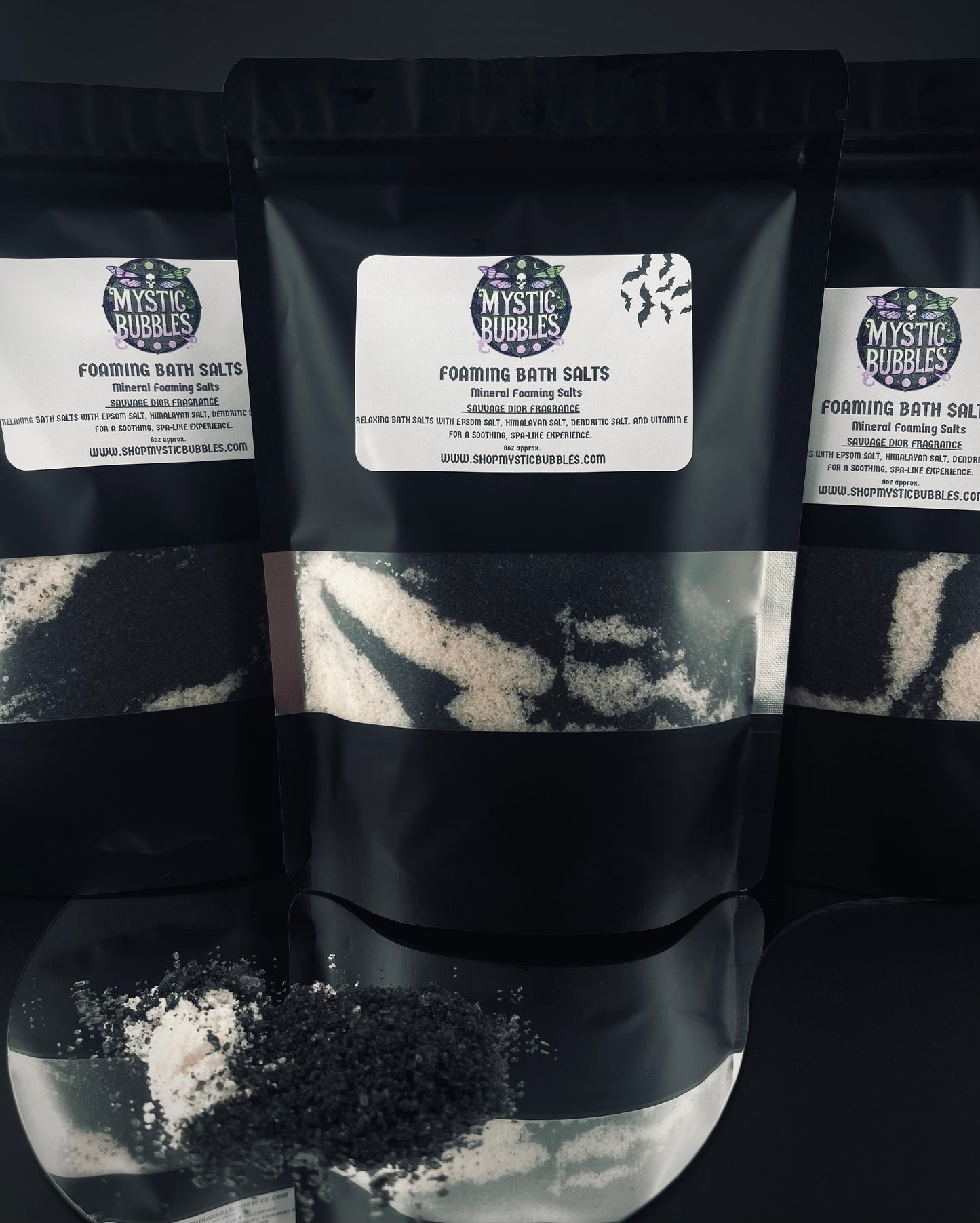 LUXURY BATH SALT & CHARCOAL SOAP BUNDLE- Sauvage Dior Inspired