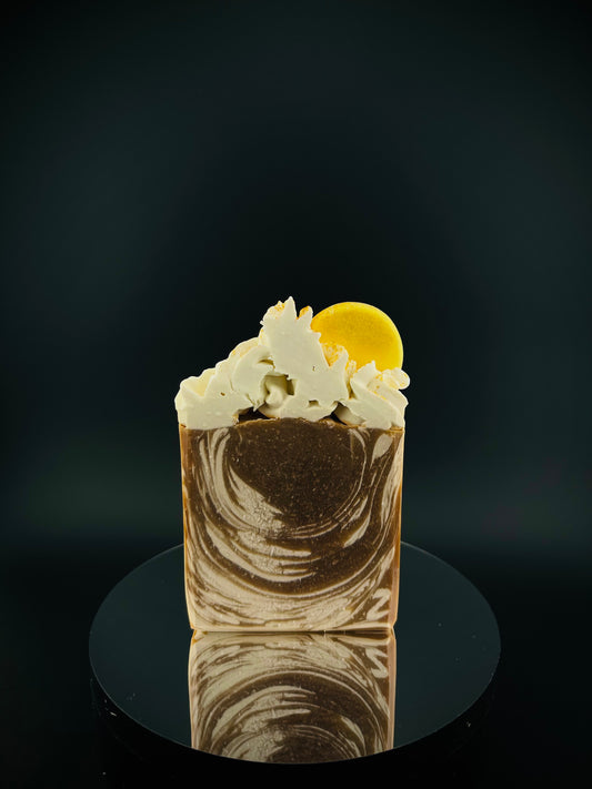 BANANA PUDDING- FROSTED SOAP