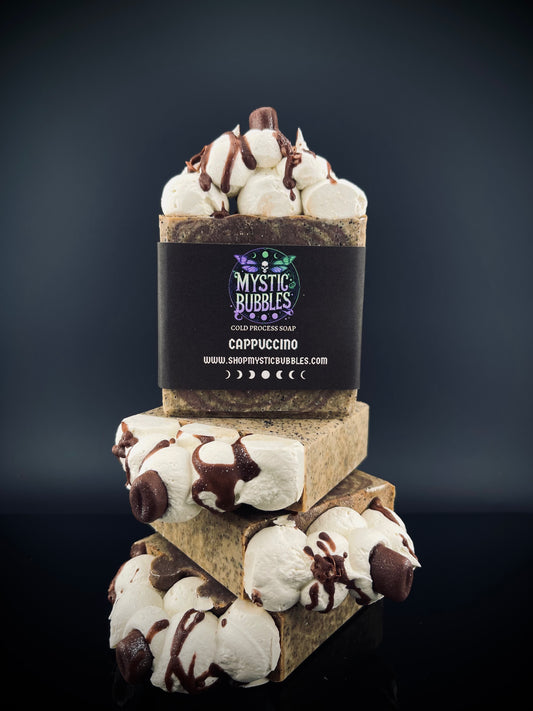 CAPPUCCINO Exfoliating + Nourishing. Normal to dry skin.