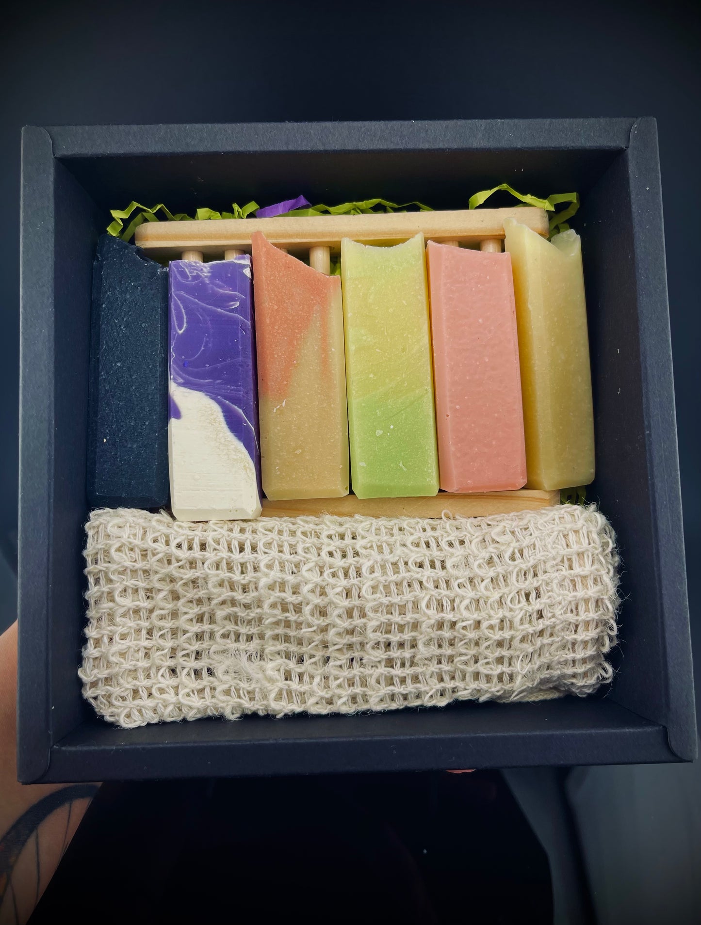 The variety pack, Our Always-Available Signature Soaps.
