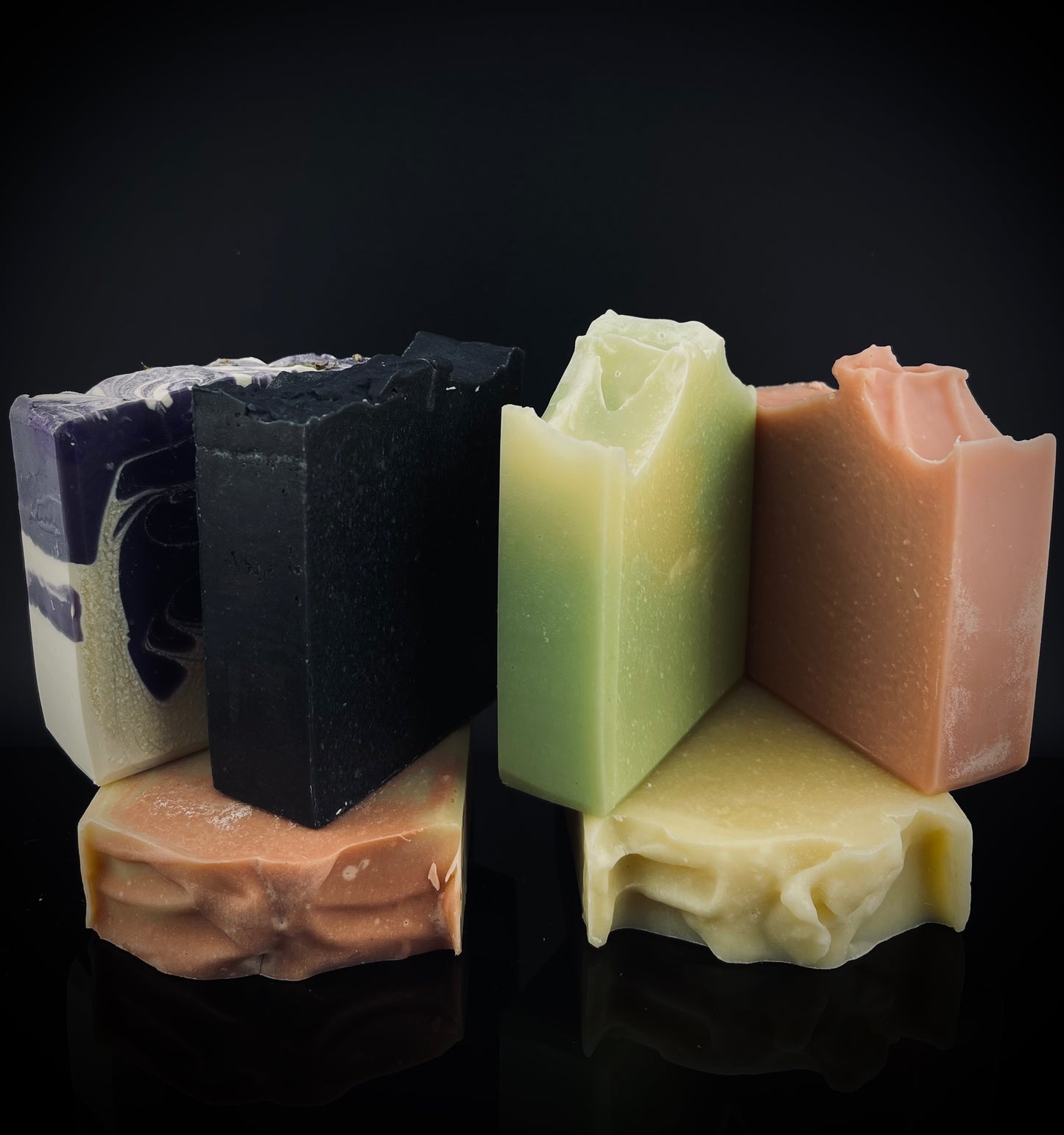 The variety pack, Our Always-Available Signature Soaps.