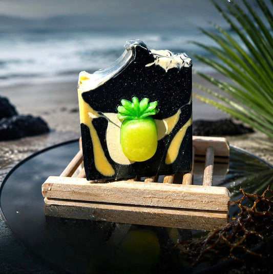 🍍 HAUNTED PARADISE Artisan Handmade Soap — Spooky Summer Collection
