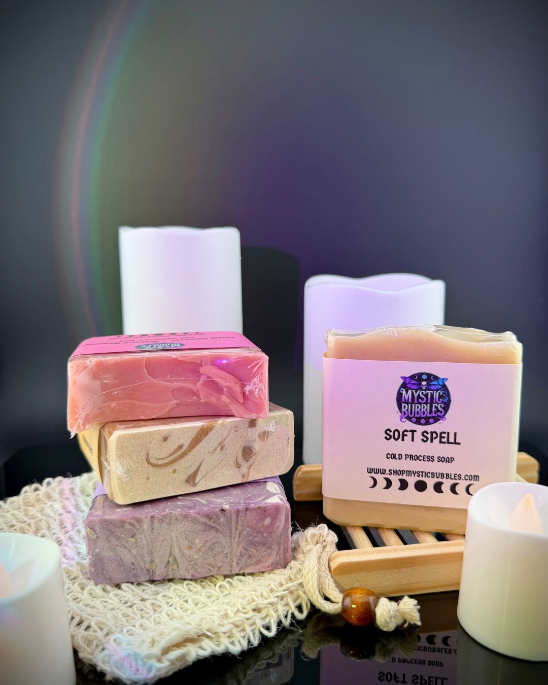 Build Your Own Ritual-4 FULL-SIZE ARTISAN SOAPS + 2 SOAP CARE ESSENTIALS