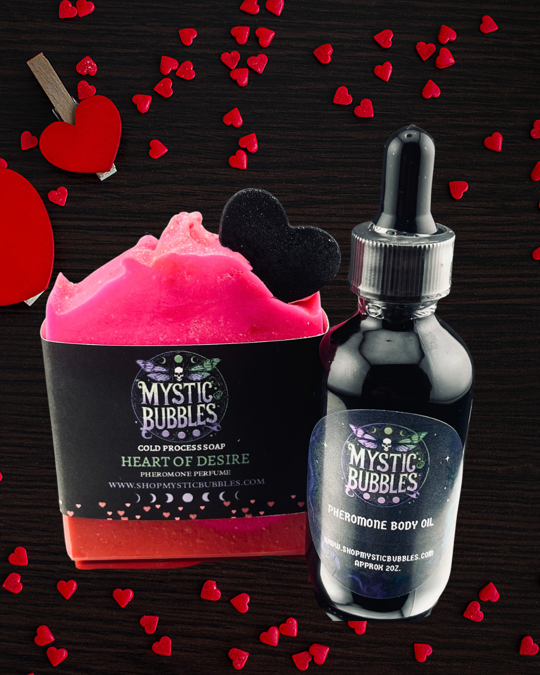 HEART OF DESIRE BUNDLE- Pheromones inspired by Pure Romance