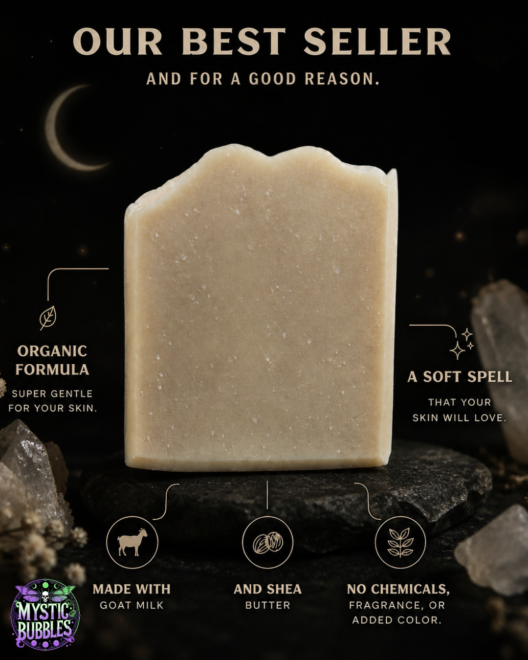 SOFT SPELL- Ultra Gentle Organic Goat Milk Bar